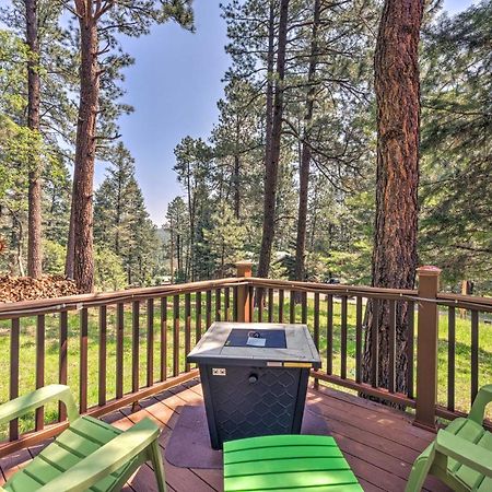 Casa Verde Cabin With Fire Pit 4 Mi To Ski Cloudcroft Exterior foto