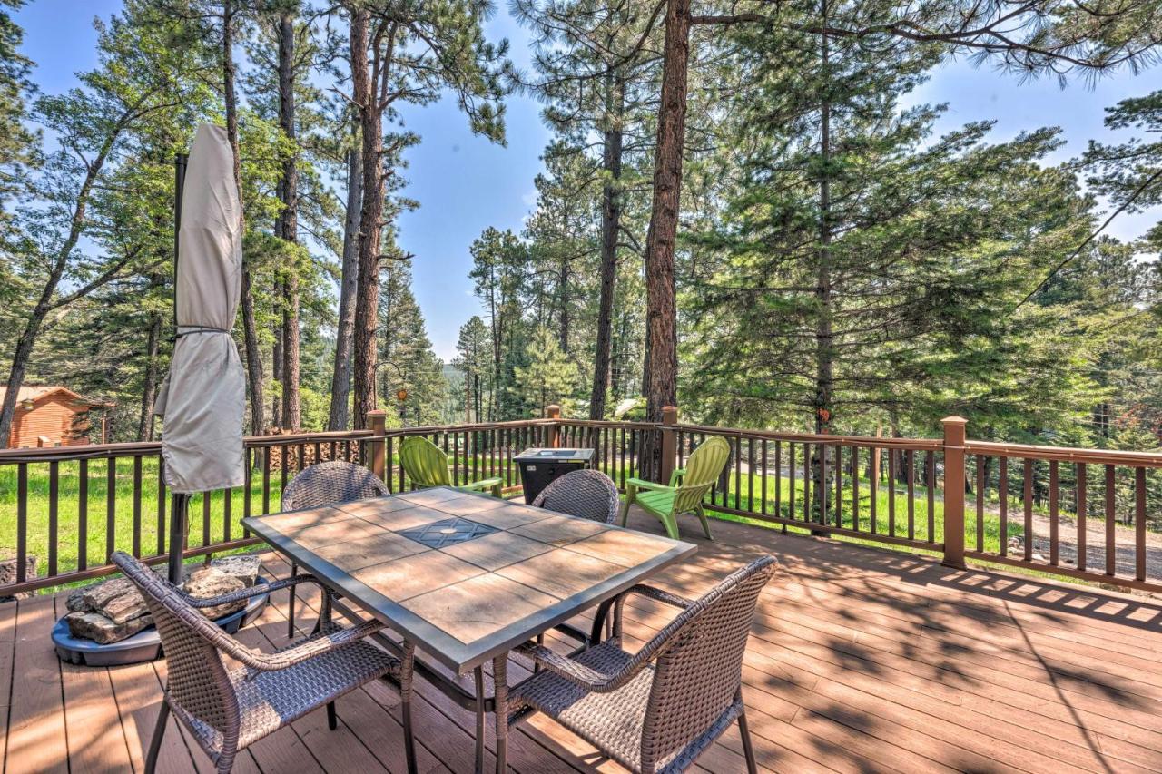 Casa Verde Cabin With Fire Pit 4 Mi To Ski Cloudcroft Exterior foto