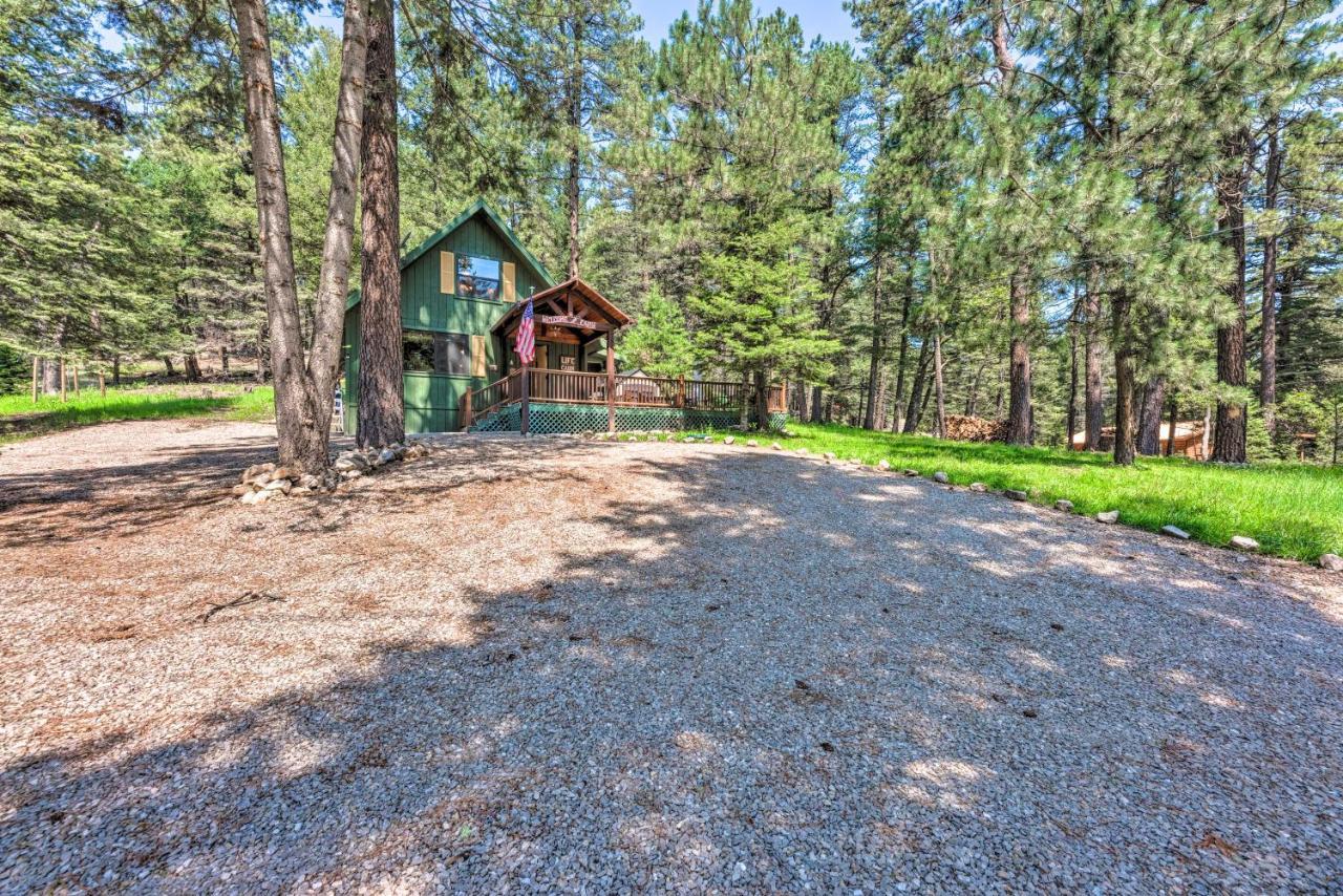 Casa Verde Cabin With Fire Pit 4 Mi To Ski Cloudcroft Exterior foto